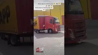truck driver in Hungary atrasan.              #fbreels #reels #musicccto