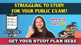 How to Cover All Chapters Before Your Exam🙌