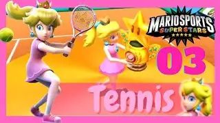 Mario Sports Superstars - Tennis | Star Cup | Peach Gameplay