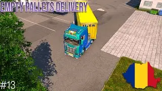 Empty Pallets Delivery | ETS2 Brutal Graphics + SnowyMoon Realistic Gameplay #13 📦✨