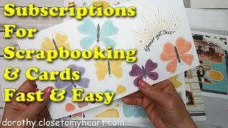 Unboxing My New Subscriptions For  Scrapbooking & Cardmaking