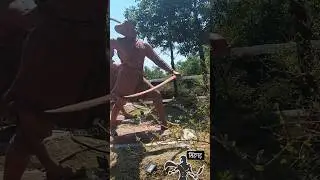 Sinhgad fort fight scene statues #sinhgadfort #tanaji #tanajimalusare #ytshort #maharashtrafort
