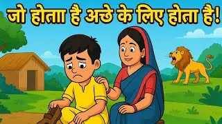 Jo Hota Hai Achche ke Liye Hota Hai || Moral Story In Hindi || Golu Ki Kahani ||
