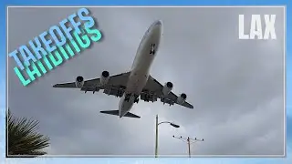 Takeoffs and Landings: Can Pilots Handle SUPER Windy Saturdays At LAX?