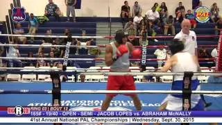 41st Nat. PAL Boxing Tournament | JACOB LOPES vs. ABRAHAM McNALLY
