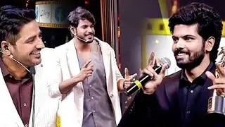 MM Keeravani Son Sri Simha забавный разговор с ведущими || #SIIMA2021