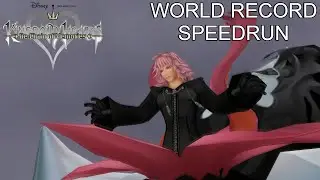 KH RE:COM [Proud Mode] Sora [WR] Speedrun All Story Bosses [WORLD RECORD]