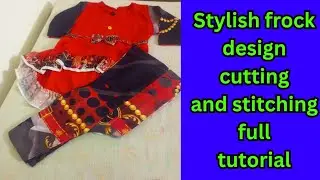 Stylish frock design make this in 3 minutes 