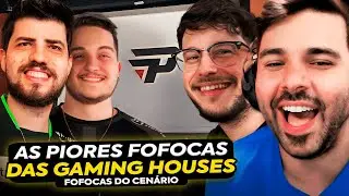 🚨 AS GAMING HOUSES ERAM NOJENTAS!? BANHO S&Oacute; DE CHINELO! MINERVA FOFOCANDO COM PRO PLAYERS