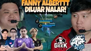FANNY ALBERTTT IS CRAZY!! OH MY GOD THIS BABY ALIEN IS SICK!! EVOS VS GEEK MATCH 2 - MPL S17