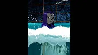 if Raven was a mermaid #raven #teentiten #RavenTeenTiten #ben10 #mermaid #hot #hotcartoonGirl
