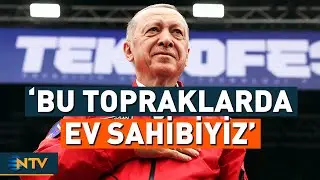 Erdoğan, KKTC'de Düzenlenen Teknofest'te Konuştu, 'Bu Topraklarda Ev Sahibiyiz' Dedi | NTV