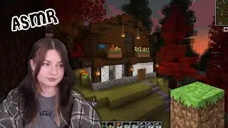 1 Hour of Relaxing Minecraft Building ASMR 😴 Cabin in the Woods