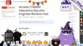 Arcade Chatbot: Interactive Security Engineer Revision-bot #2025 | #arc116-genai|#qwiklabs|#Solution