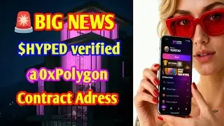 🚨 $HYPED Token Verified on Polygon | Official Contract Address Released!