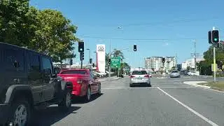 driving around Mount gravatt Brisbane Australia
