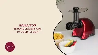 Make Fresh Guacamole Fast with the Sana 707 Juicer | Easy Recipe