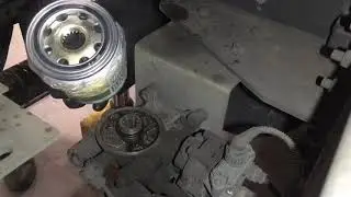 Time lapse. Iveco stralis, all filters change