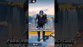 MOTORCYCLIST BUNDLE DRESS COMBINATION 🪽 | #freefire #mahatoplayz #shorts