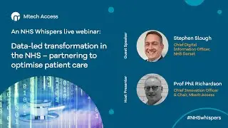 Data led transformation in the NHS
