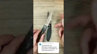 Better slim slicey EDC: Jack Wolf Gunslinger or hollow ground TRM Atom?