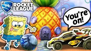 Rocket League, but we're SPONGEBOB