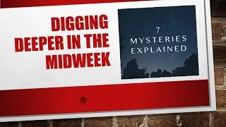 2021-01-13 - Pastor Adrian Dominguez - 7 Mysteries Explained - Babylon The Great