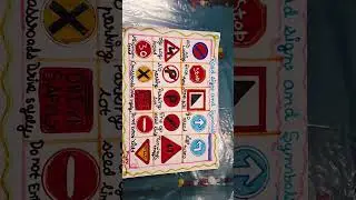 Road sign and Symbols#Science project #beautifuldrawing#do you like this yes or no in commemt