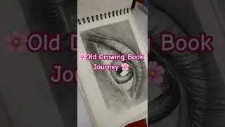 Old drawing book journey ❤️ #art #drawing #shorts