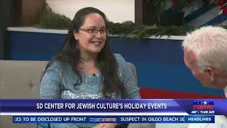 Lawrence Family Jewish Community Center - Jackie Hoffman - KUSI-TV - 12.18.24