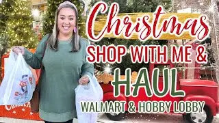 CHRISTMAS DECOR HAUL 2020 | CHRISTMAS SHOP WITH ME | WALMART & HOBBY LOBBY | JESSICA O'DONOHUE