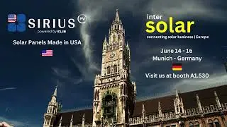Intersolar Munich 2023/2 - Sirius PV USA
