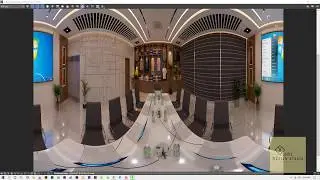 How to Render 360 in 3Ds MAX Tutorial V-ray setting.