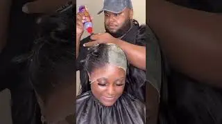 Quick Weave Closure Install / 90s Hairstyle #boldholdextremecream