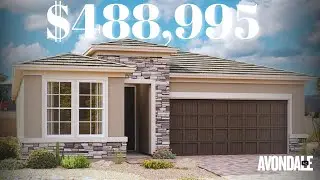 $488,995 New Construction Home in Phoenix AZ | Sapphire Model Tour | 4&ndash;5 Bedroom New Build