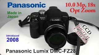 2008 Panasonic Lumix DMC-FZ28 - CCD Digital Camera