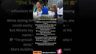 💥 Nicole Anderson Breaks Silence: Why She Refuses to Use NFL Star Jahmyr Gibbs&rsquo;💔#shorts
