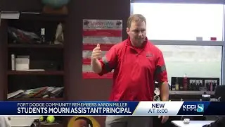 Fort Dodge students mourn assistant principal who died in crash