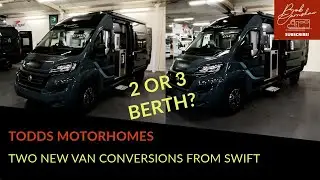 Two NEW Van Conversions from Swift - Todds Motorhomes