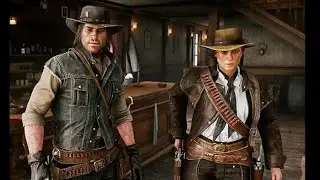 (RDR 2) John & Sadie Fight Some Bandits (Action Pack)