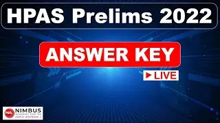 HAS 2022 Paper Discussion || Himachal Administrative Services || HPAS Prelims 2022 | Paper 1