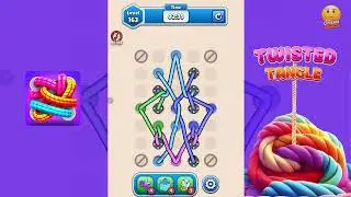 Twisted Tangle - Level 163 - Gameplay walkthrough