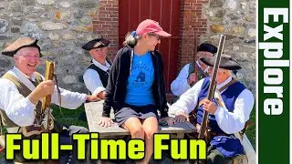 Louisbourg Fortress & Lighthouse & More, Cape Breton Island (RV Travel) 4K