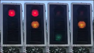 Redhill: Brighton Road A23 J/O Woodlands Road, Plessey Automations Mellor Traffic Lights