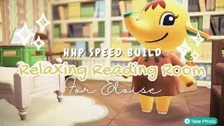 🐘 Eloise Gets an Upgrade ! ACNH HHP SPEED BUILD | no commentary | chill vibes | build with me!