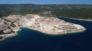 Stone Quarry, Puči&scaron;ća, Brač | Shot on DJI MINI 2