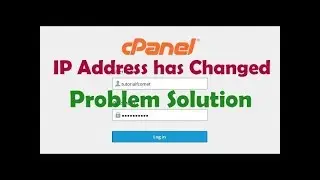 100% solved , Cpanel - Your IP address has changed. Please log in again.