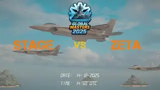 GLOBAL MASTER 2025 | PO - UB | R2 | M1 | STAGE VS ZETA
