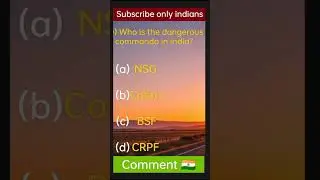 dangerous commando in india 🇮🇳 #commando #force #music #subscribeindians