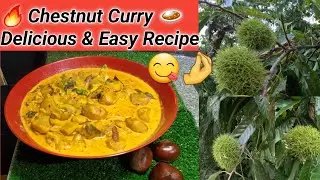 Delicious Creamy Chestnut Curry | A Perfect Blend of Spices & Coconut Milk 🌰🍛😋🤌